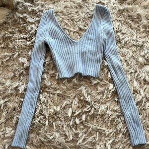 cropped long sleeve